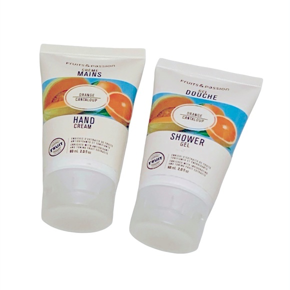 NWT Fruits and Passion: Shower Gel And hand cream - Orange Cantaloup - Picture 1 of 1